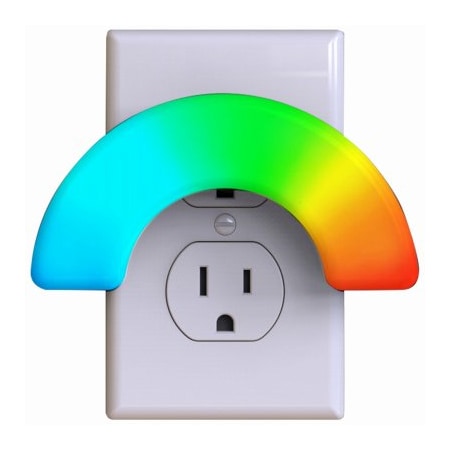 Globe Electric LED Rainbow Night Light 89658